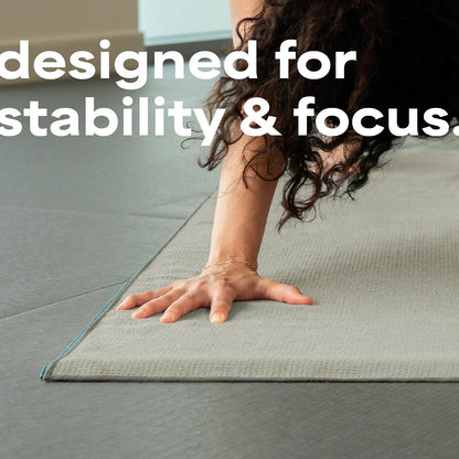 . Aura Yoga Mat Towel with Non-Slip Grip, Enhanced Silicone Grip, Soft and Absorbent for Gym, Pilates, and Hot Yoga Mat, 2 Pack, 24 inches x 72 inches, 340GSM, Blue