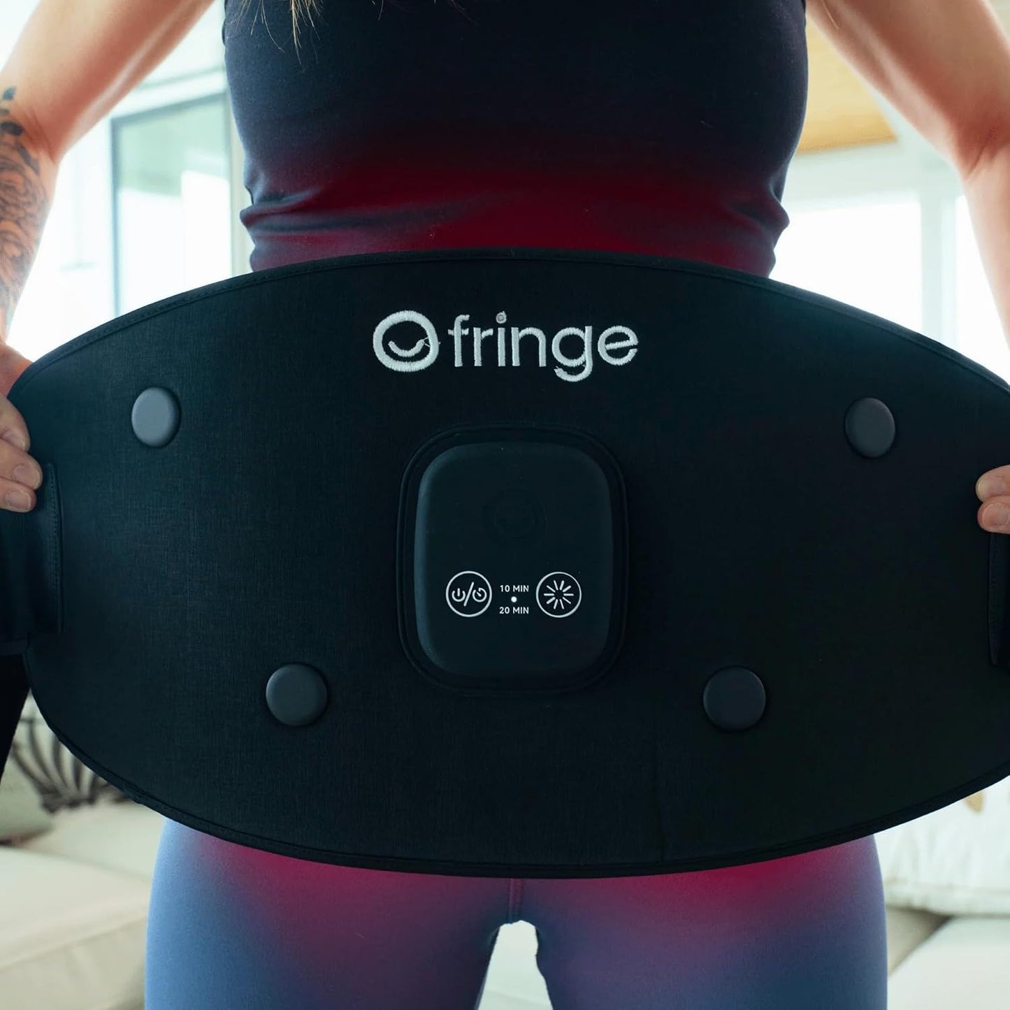 Fringe Red Light Therapy for Body – Wireless Wrap, 660nm & 850nm Infrared