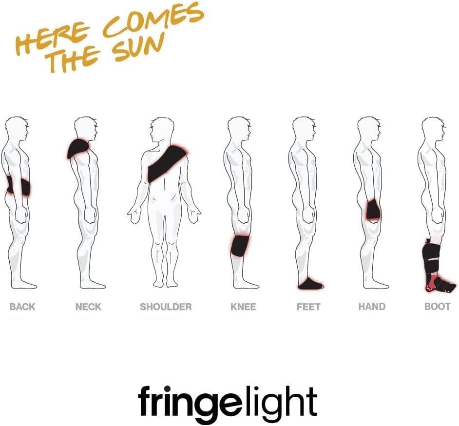 Fringe Red Light Therapy for Body – Wireless Wrap, 660nm & 850nm Infrared