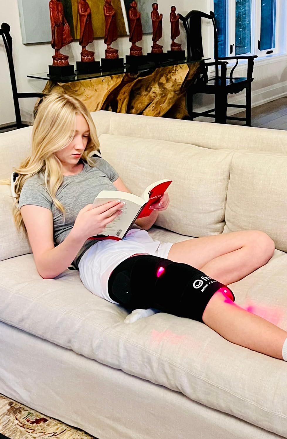 Fringe Red Light Therapy for Body – Wireless Wrap, 660nm & 850nm Infrared
