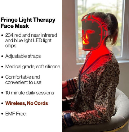 Fringe Red Light Therapy for Body – Wireless Wrap, 660nm & 850nm Infrared