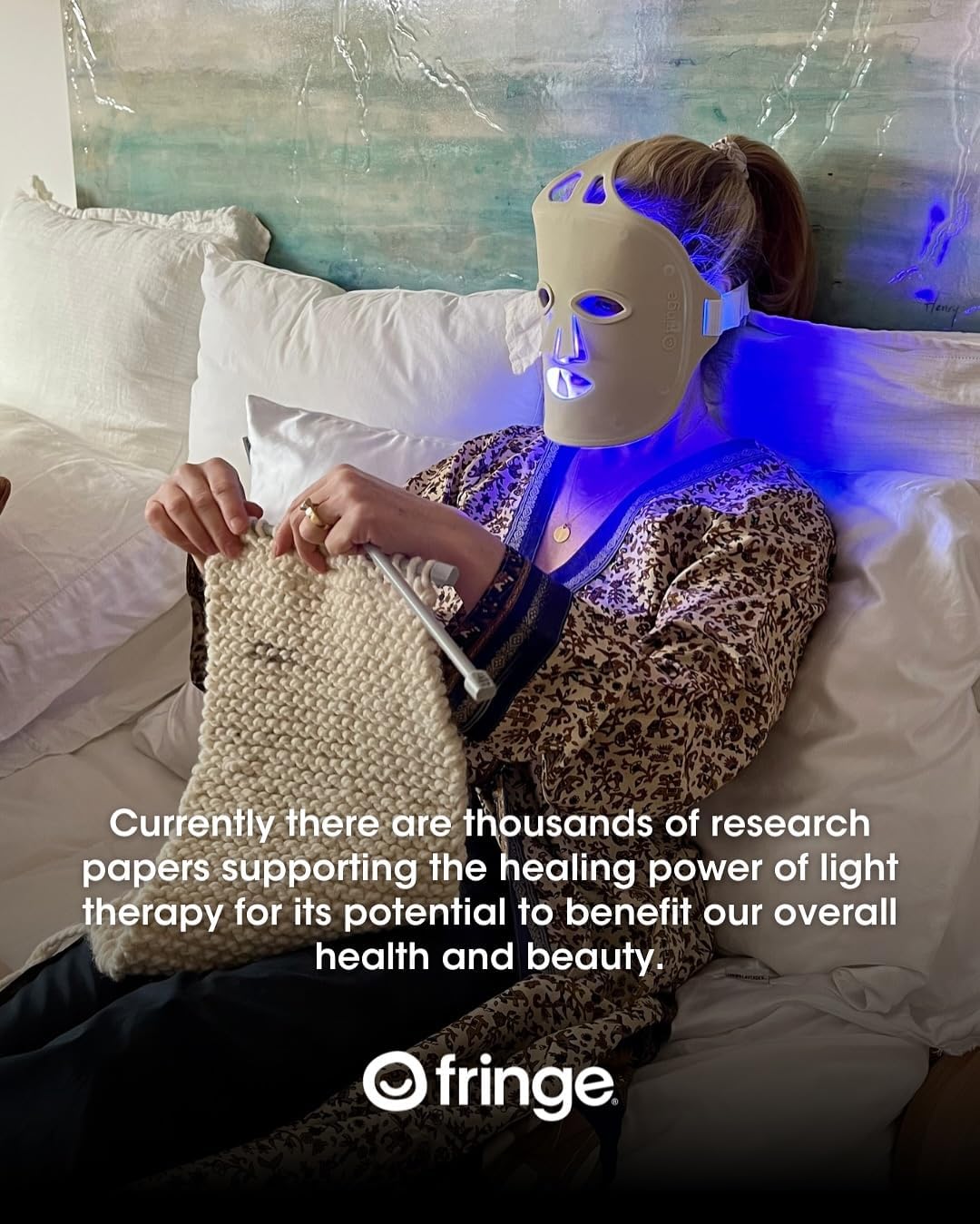 Fringe Red Light Therapy for Body – Wireless Wrap, 660nm & 850nm Infrared