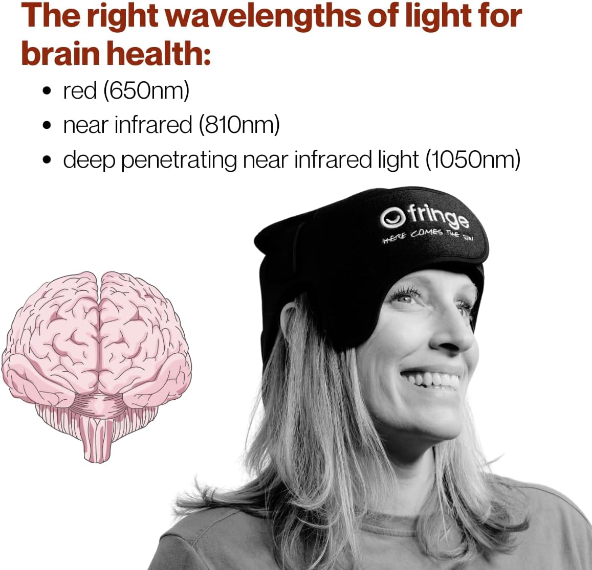 Fringe Red Light Therapy for Body – Wireless Wrap, 660nm & 850nm Infrared