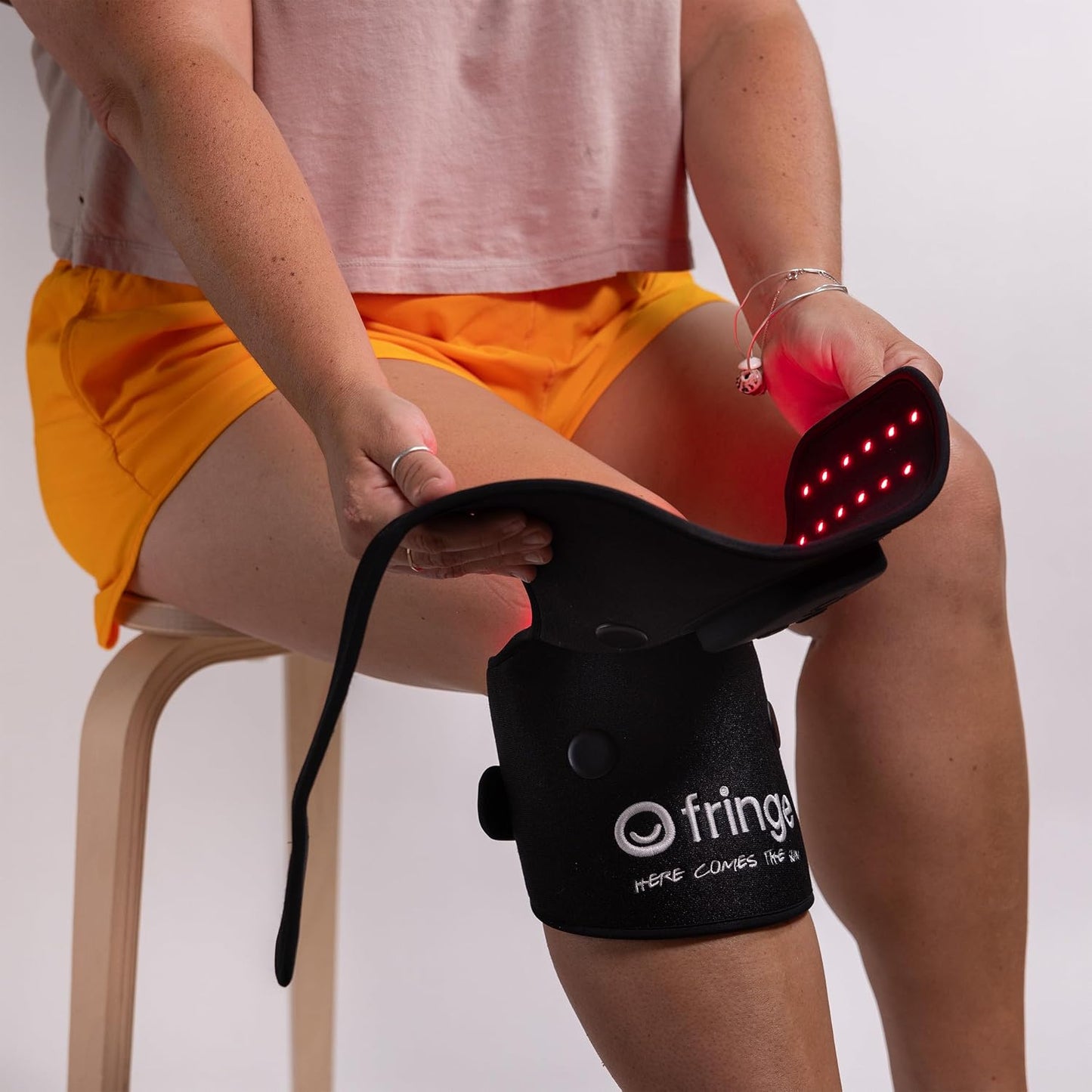 Fringe Red Light Therapy for Body – Wireless Wrap, 660nm & 850nm Infrared