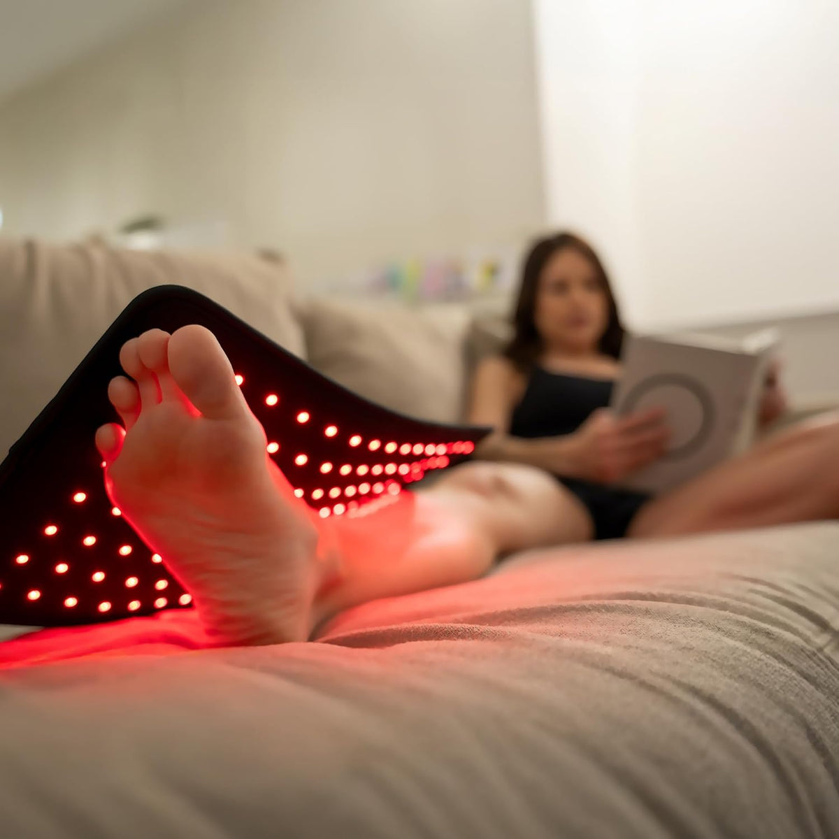 Fringe Red Light Therapy for Body – Wireless Wrap, 660nm & 850nm Infrared