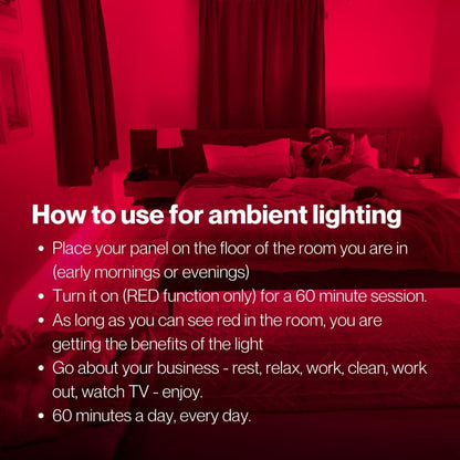 Fringe Red Light Therapy for Body – Wireless Wrap, 660nm & 850nm Infrared