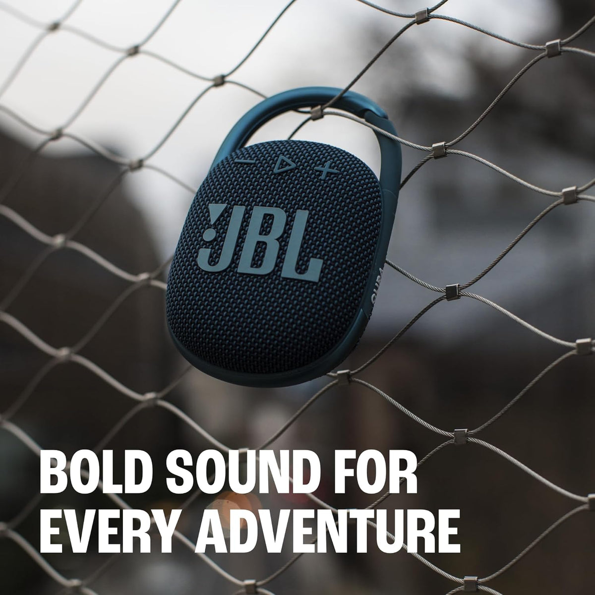 Clip 4 - Portable Mini Bluetooth Speaker, big audio and punchy bass, integrated carabiner, IP67 waterproof and dustproof, 10 hours of playtime, speaker for home, outdoor and travel (Pink)