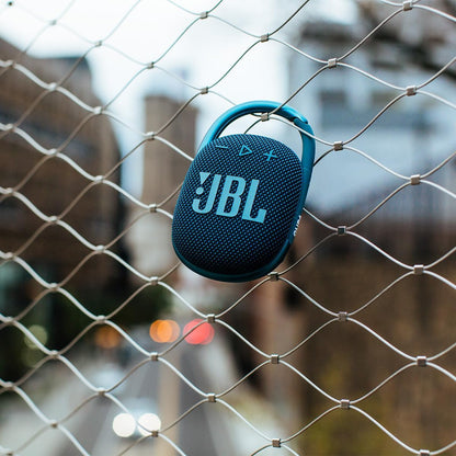 Clip 4 - Portable Mini Bluetooth Speaker, big audio and punchy bass, integrated carabiner, IP67 waterproof and dustproof, 10 hours of playtime, speaker for home, outdoor and travel (Pink)