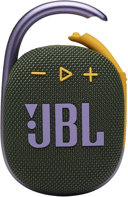 Clip 4 - Portable Mini Bluetooth Speaker, big audio and punchy bass, integrated carabiner, IP67 waterproof and dustproof, 10 hours of playtime, speaker for home, outdoor and travel (Pink)