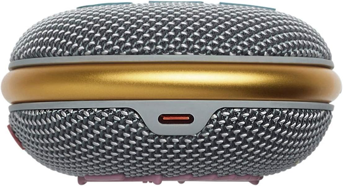 Clip 4 - Portable Mini Bluetooth Speaker, big audio and punchy bass, integrated carabiner, IP67 waterproof and dustproof, 10 hours of playtime, speaker for home, outdoor and travel (Pink)