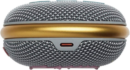 Clip 4 - Portable Mini Bluetooth Speaker, big audio and punchy bass, integrated carabiner, IP67 waterproof and dustproof, 10 hours of playtime, speaker for home, outdoor and travel (Pink)