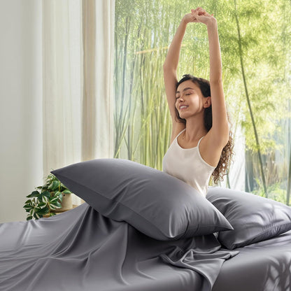 Zipper Pillow Cases Queen Size from Rayon Derived from Bamboo