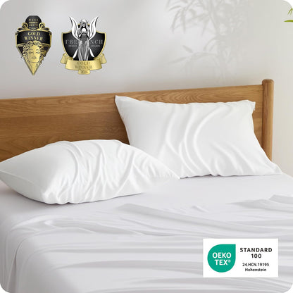 Zipper Pillow Cases Queen Size from Rayon Derived from Bamboo