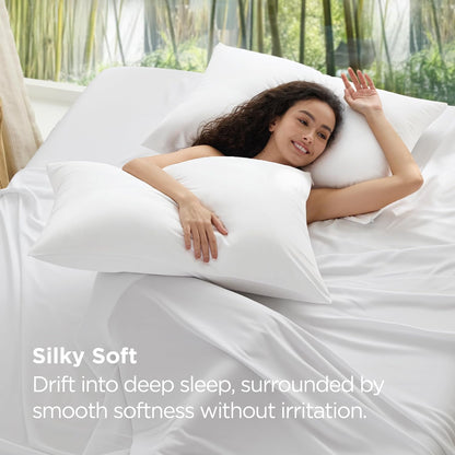 Zipper Pillow Cases Queen Size from Rayon Derived from Bamboo