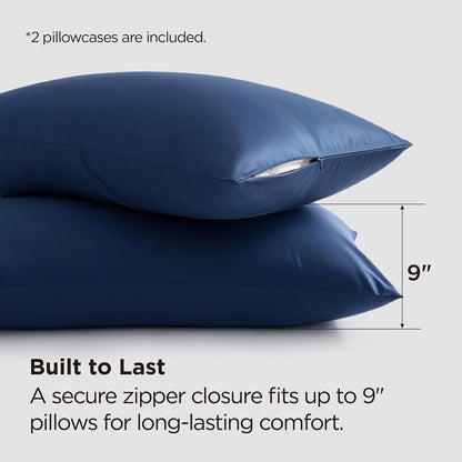Zipper Pillow Cases Queen Size from Rayon Derived from Bamboo