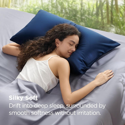 Zipper Pillow Cases Queen Size from Rayon Derived from Bamboo