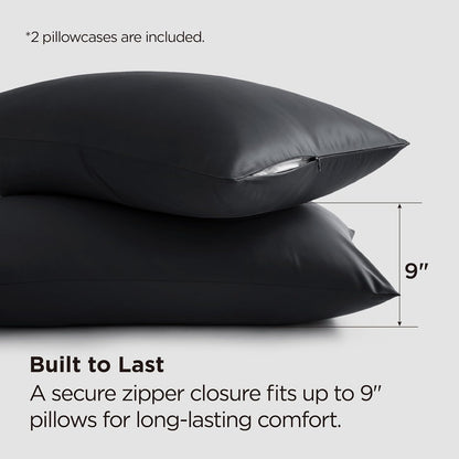 Zipper Pillow Cases Queen Size from Rayon Derived from Bamboo