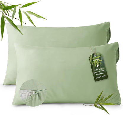 Zipper Pillow Cases Queen Size from Rayon Derived from Bamboo