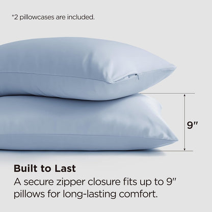 Zipper Pillow Cases Queen Size from Rayon Derived from Bamboo