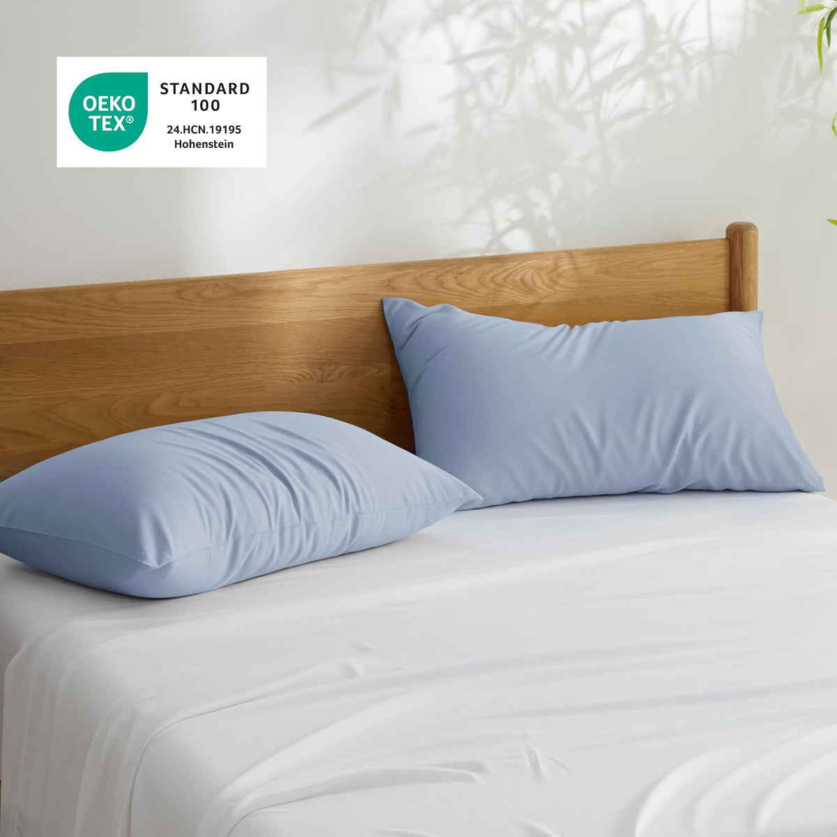 Zipper Pillow Cases Queen Size from Rayon Derived from Bamboo