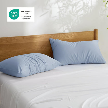Zipper Pillow Cases Queen Size from Rayon Derived from Bamboo
