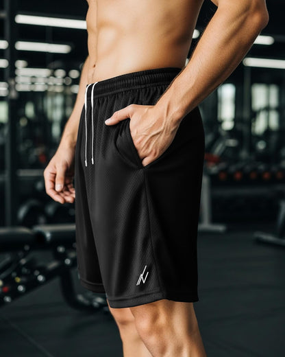 Multi Pack Men's Athletic Shorts Quick Dry Lightweight Workout Running Gym Shorts with Pockets
