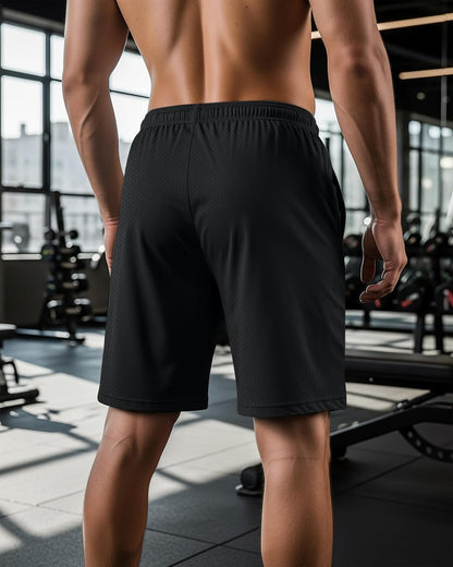 Multi Pack Men's Athletic Shorts Quick Dry Lightweight Workout Running Gym Shorts with Pockets