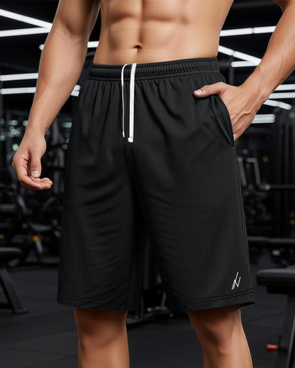 Multi Pack Men's Athletic Shorts Quick Dry Lightweight Workout Running Gym Shorts with Pockets