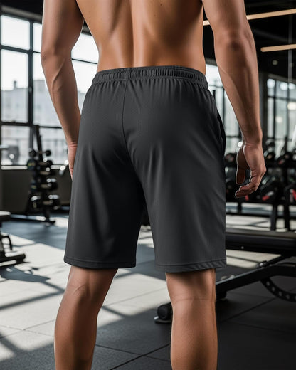 Multi Pack Men's Athletic Shorts Quick Dry Lightweight Workout Running Gym Shorts with Pockets
