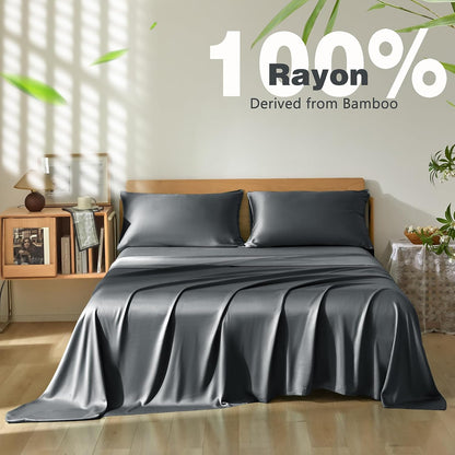 White King 100% Rayon Derived from Bamboo Pillowcases