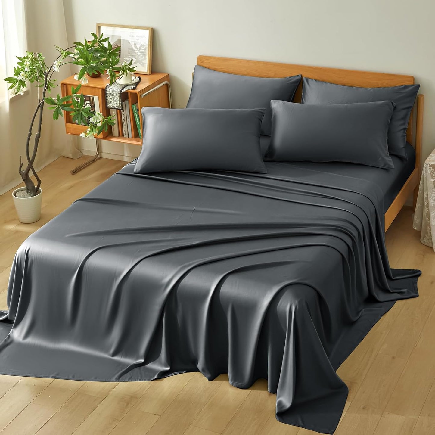 White King 100% Rayon Derived from Bamboo Pillowcases