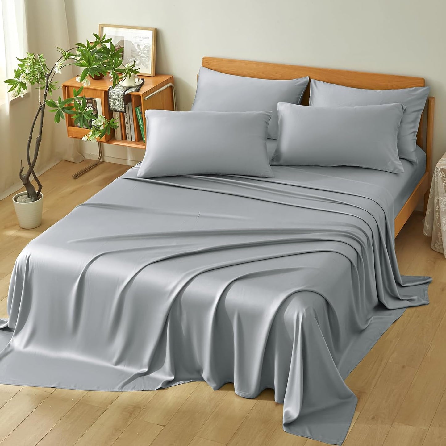 White King 100% Rayon Derived from Bamboo Pillowcases