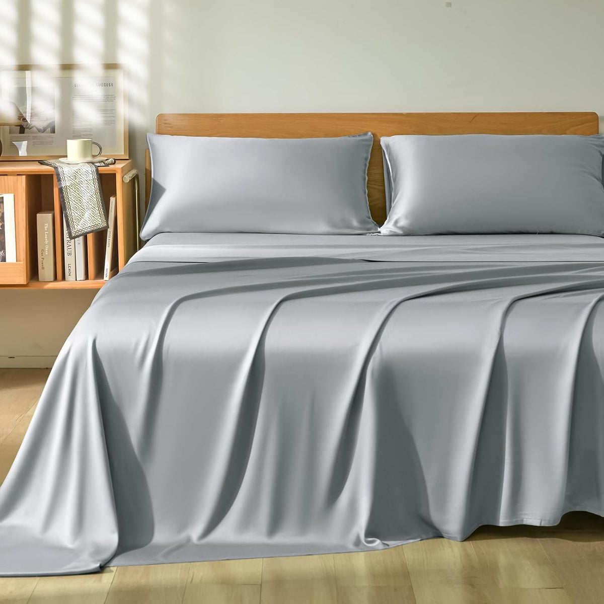 White King 100% Rayon Derived from Bamboo Pillowcases
