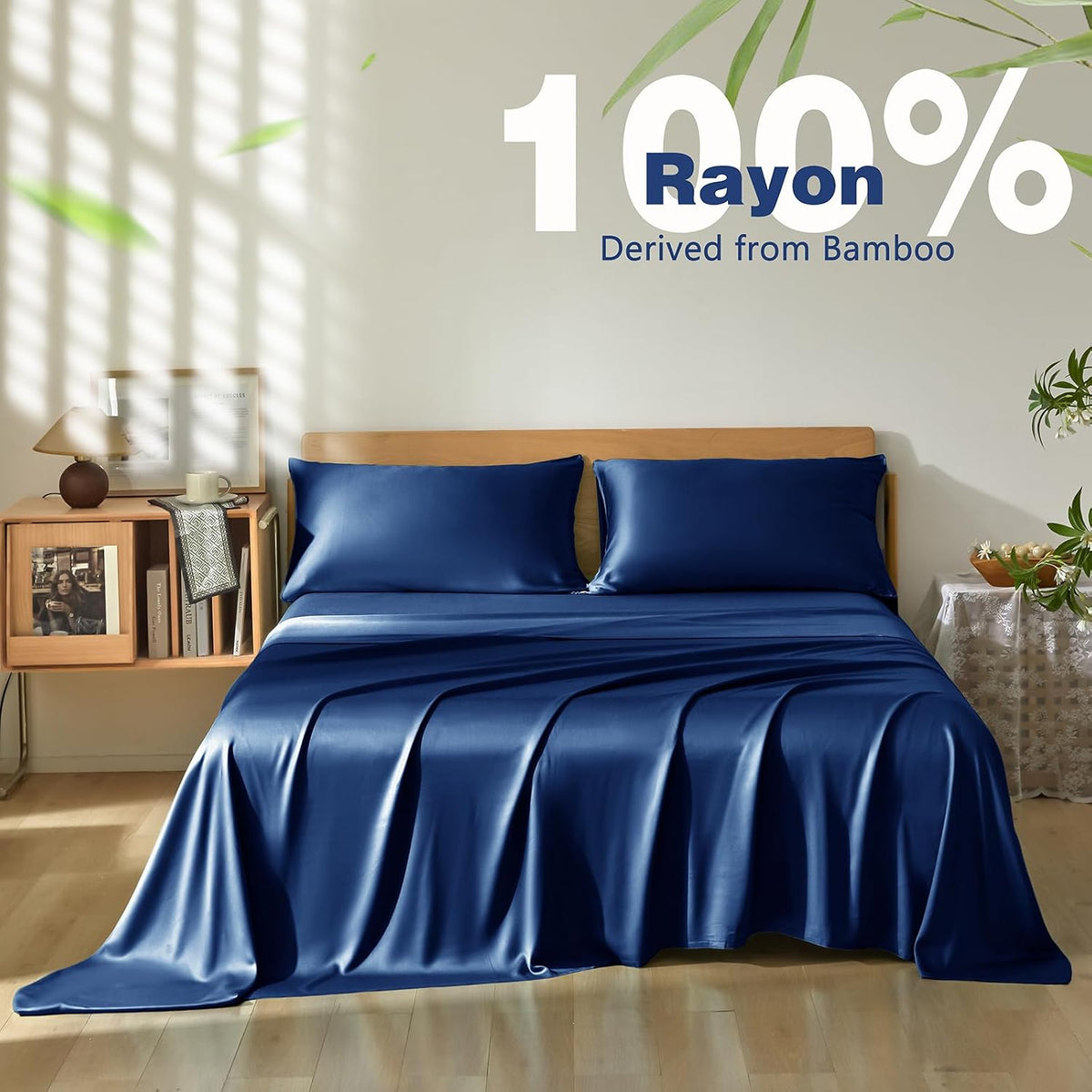White King 100% Rayon Derived from Bamboo Pillowcases