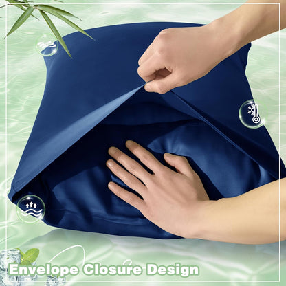 White King 100% Rayon Derived from Bamboo Pillowcases