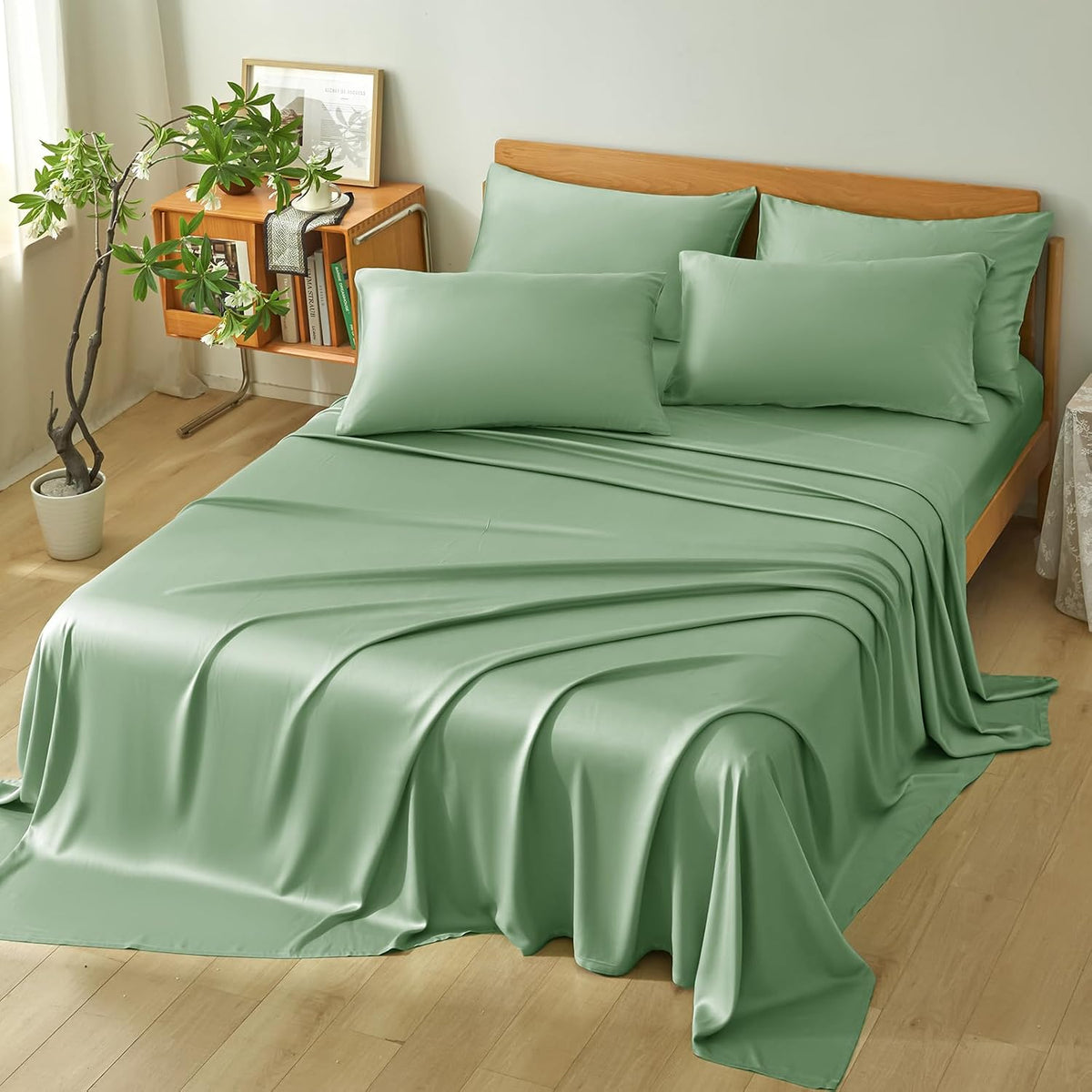 White King 100% Rayon Derived from Bamboo Pillowcases