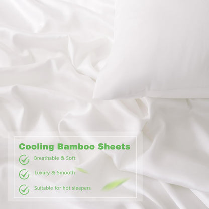 White King 100% Rayon Derived from Bamboo Pillowcases