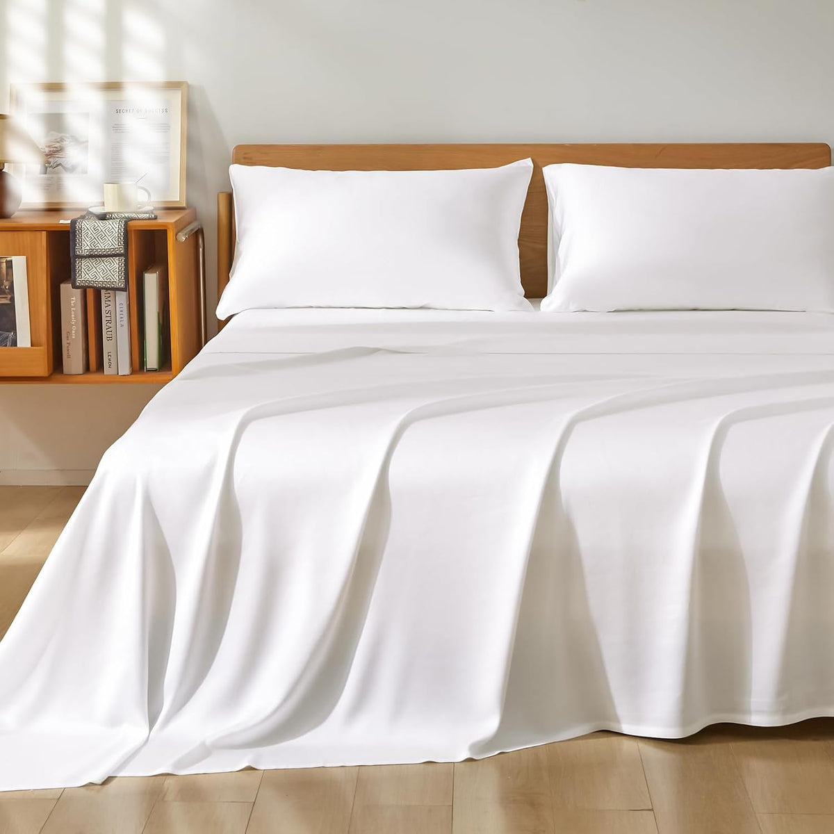 White King 100% Rayon Derived from Bamboo Pillowcases