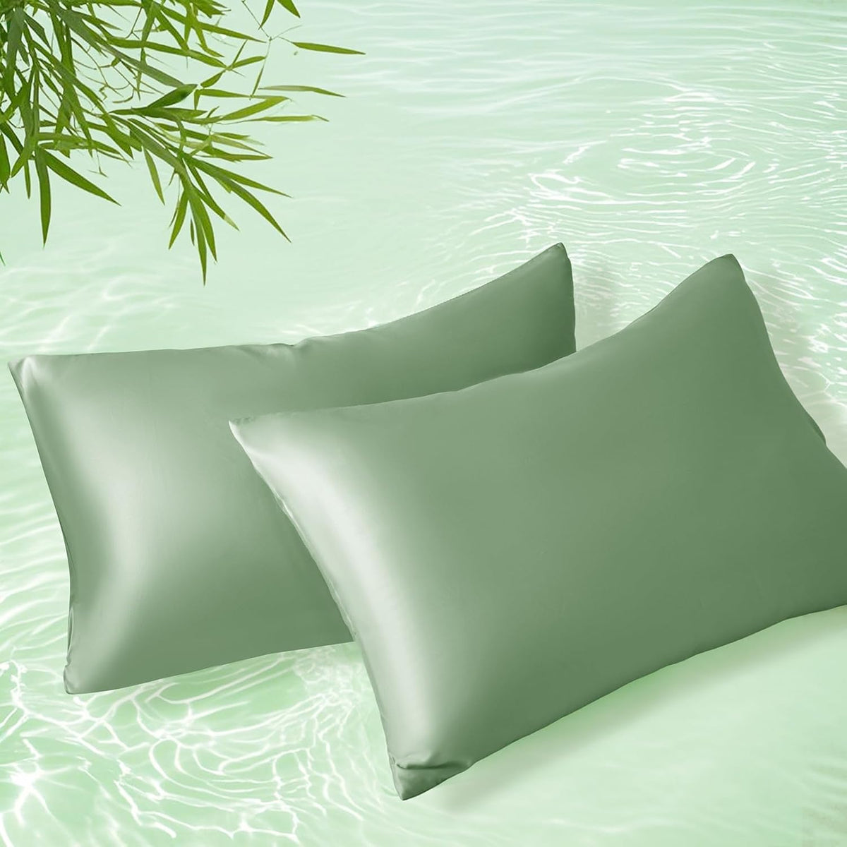 White King 100% Rayon Derived from Bamboo Pillowcases