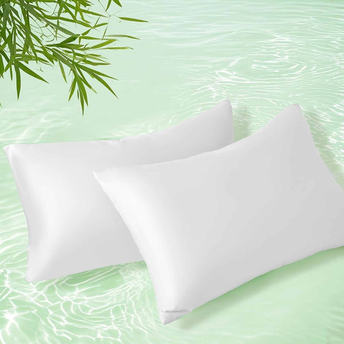 White King 100% Rayon Derived from Bamboo Pillowcases