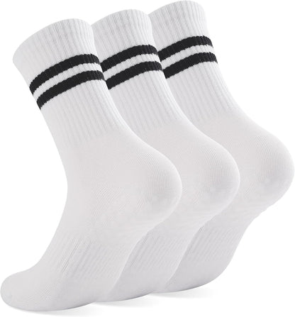 Grip Pilates Socks Non Slip Athletic Yoga Socks with Grips for Women Grippy socks for Hospital Workout Barre