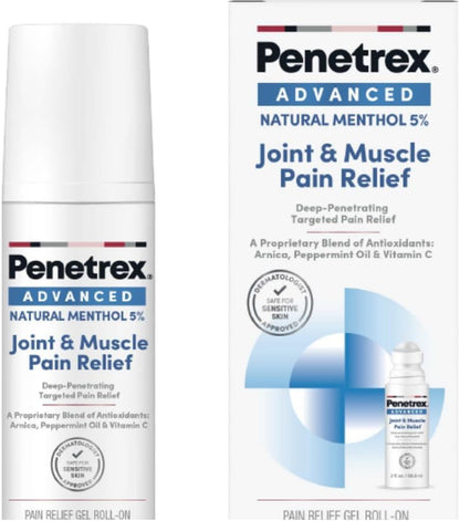 Advanced Pain Relief Cream for Joints & Muscles, 5% Menthol (2 Oz)