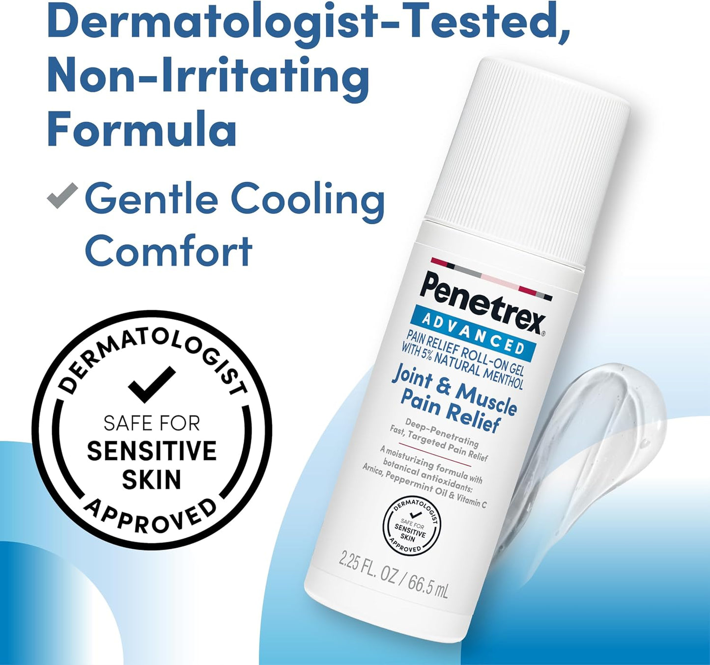 Advanced Pain Relief Cream for Joints & Muscles, 5% Menthol (2 Oz)