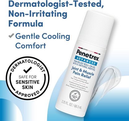 Advanced Pain Relief Cream for Joints & Muscles, 5% Menthol (2 Oz)