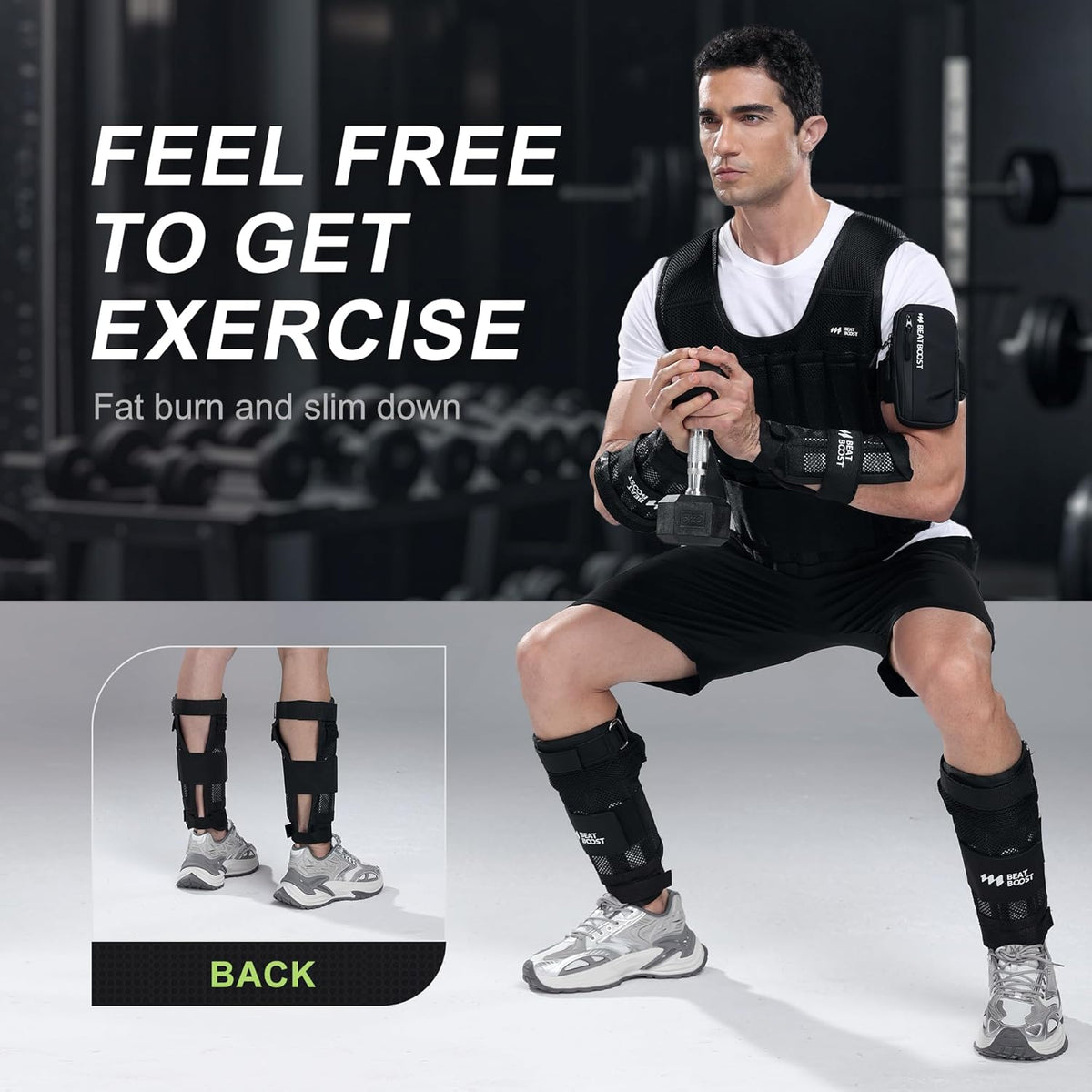 Ankle Wrist Weights 4lb/10lb/15lb/20lb/25lb/30lb Adjustable Leg Arm Weights for Men Walking Pilates Exercise Workout Gym Aerobics