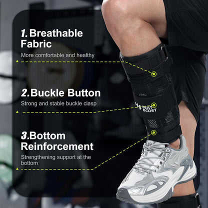 Ankle Wrist Weights 4lb/10lb/15lb/20lb/25lb/30lb Adjustable Leg Arm Weights for Men Walking Pilates Exercise Workout Gym Aerobics