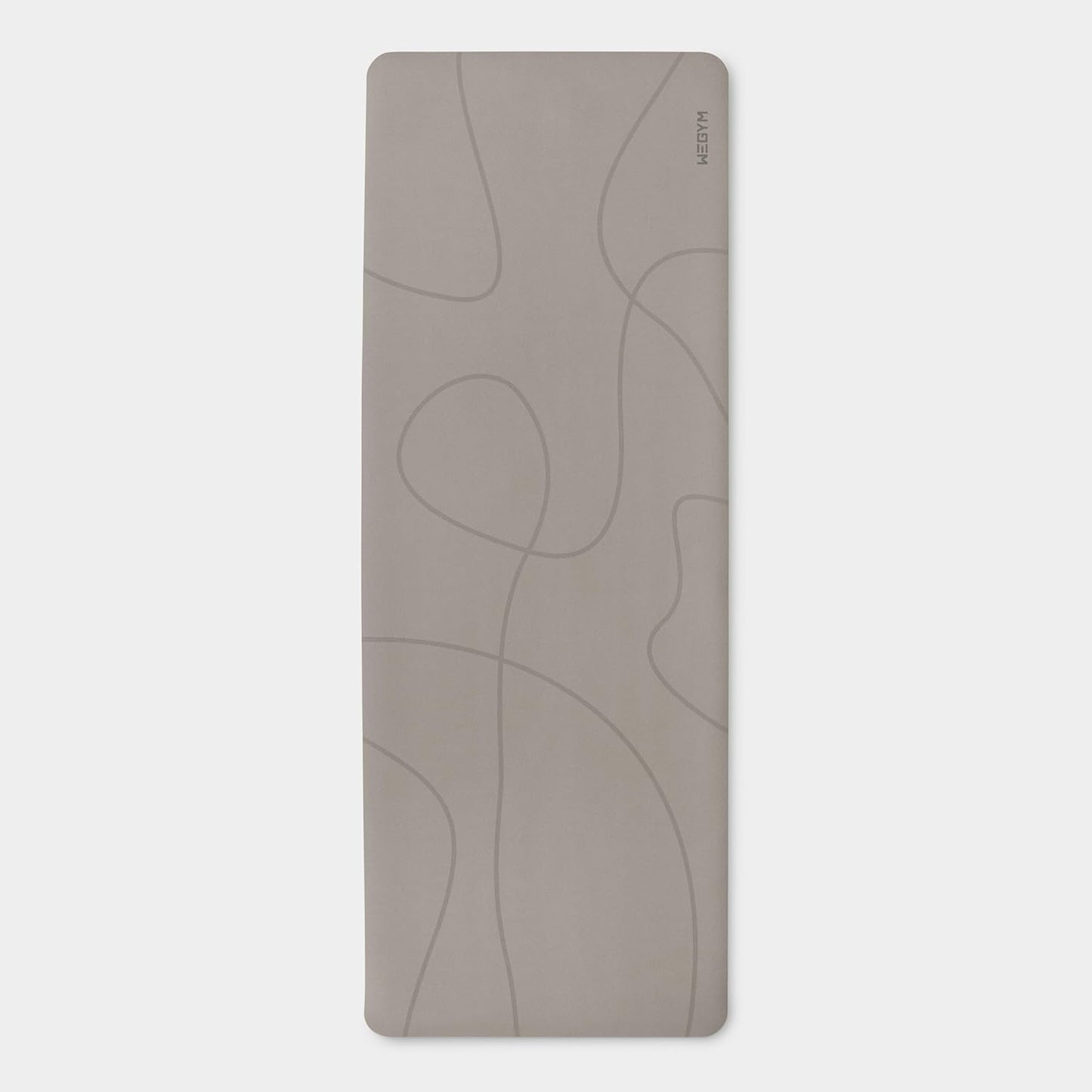 Yoga Mat, 4mm Cushioned Exercise Mat for Yoga, Pilates, Home Workouts - Anti Slip Polyurethane Suede Yoga Mat with Carrying Strap