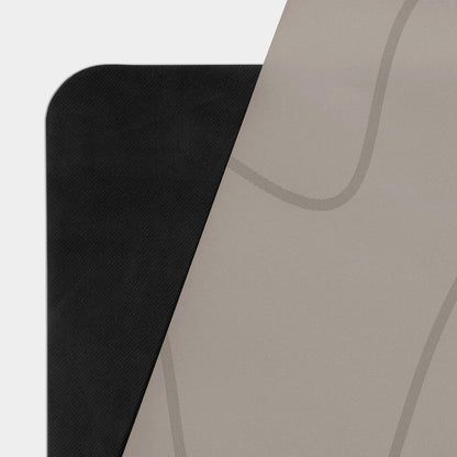 Yoga Mat, 4mm Cushioned Exercise Mat for Yoga, Pilates, Home Workouts - Anti Slip Polyurethane Suede Yoga Mat with Carrying Strap