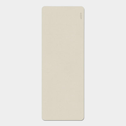 Yoga Mat, 4mm Cushioned Exercise Mat for Yoga, Pilates, Home Workouts - Anti Slip Polyurethane Suede Yoga Mat with Carrying Strap