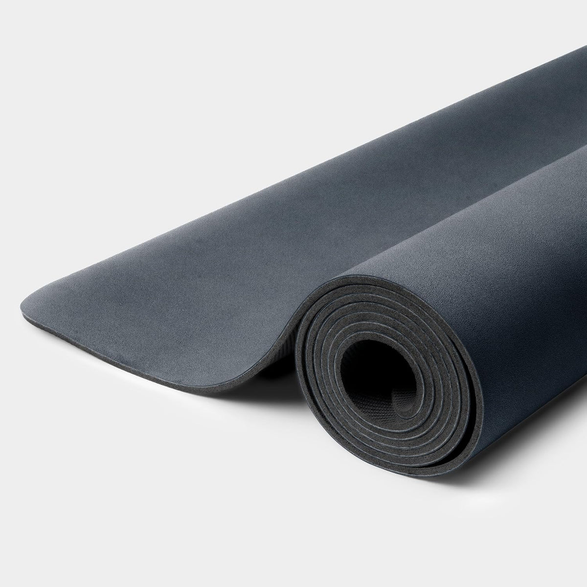 Yoga Mat, 4mm Cushioned Exercise Mat for Yoga, Pilates, Home Workouts - Anti Slip Polyurethane Suede Yoga Mat with Carrying Strap